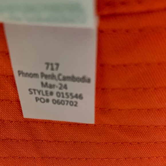 Lilly Pulitzer Blue and Pink Floral Hat - Picture 3 of 3